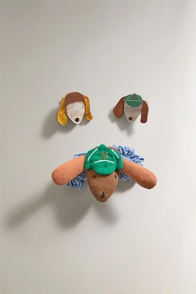 KIDS' DOG CLIPS AND HAIR TIE SET (SET OF 3)