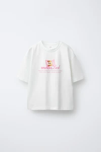 RAISED TEXT T-SHIRT