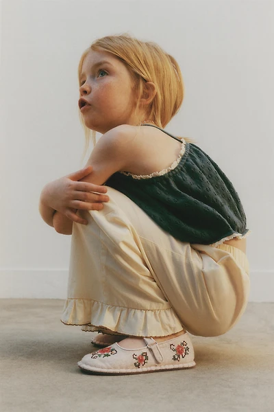 BALLERINES BRODÉES