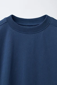 ENSEMBLE T-SHIRT ET BERMUDA MOLLETON BASIQUE