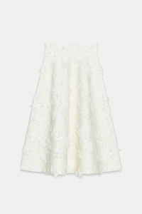 JUPE MI-LONGUE STRUCTURÉE ZW COLLECTION