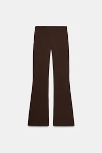 INTERLOCK FLARE PANTS