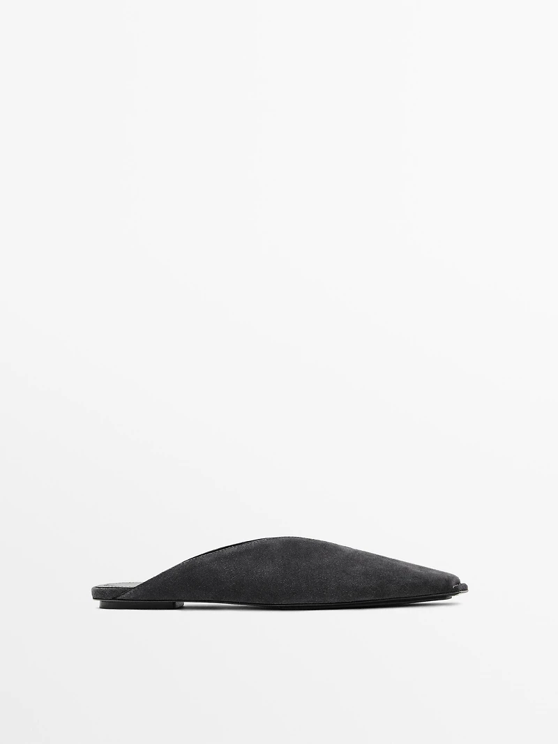 Leather slingback shoes - LIMITED