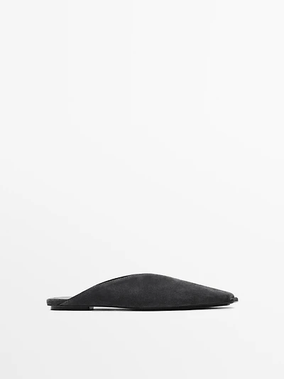 Leather slingback shoes - LIMITED