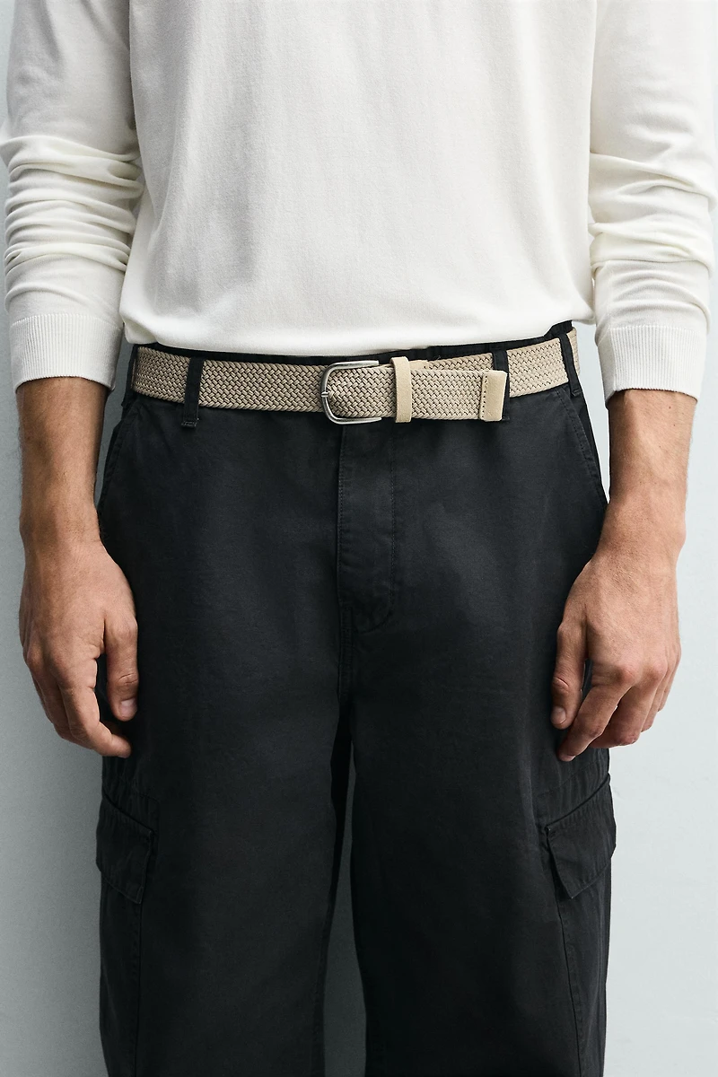 WOVEN STRETCH BELT