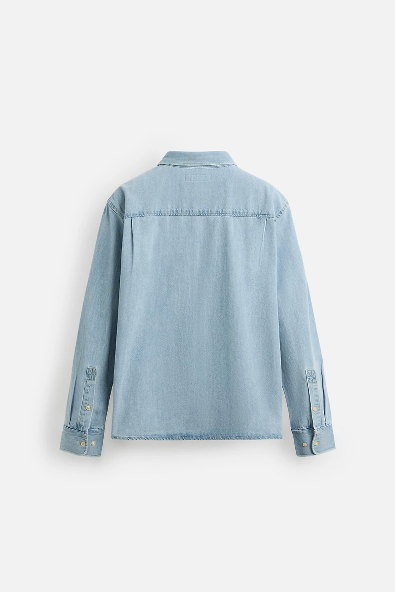 REGULAR FIT DENIM SHIRT