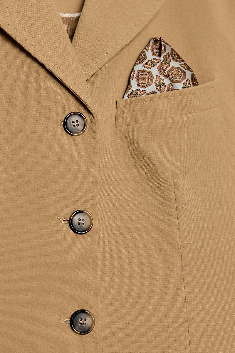 TAILORED BLAZER WITH SCARF ZW COLLECTION