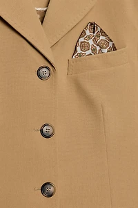 TAILORED BLAZER WITH SCARF ZW COLLECTION