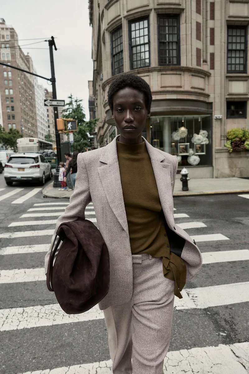 RUSTIC TEXTURED BLAZER
