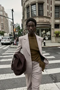 RUSTIC TEXTURED BLAZER