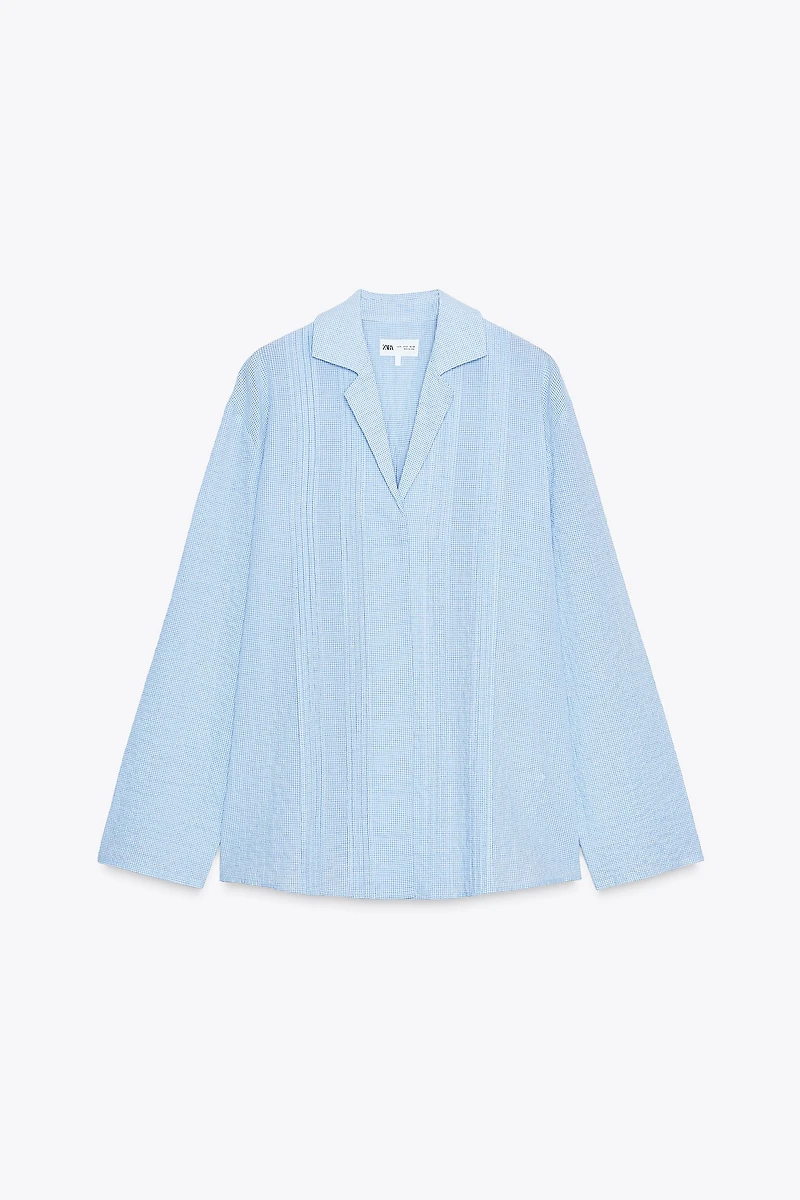 CHEMISE OVERSIZE STRUCTURÉE ZW COLLECTION