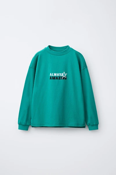 T-SHIRT IMPRIMÉ EN RELIEF