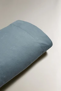 FISH PRINT PILLOWCASE
