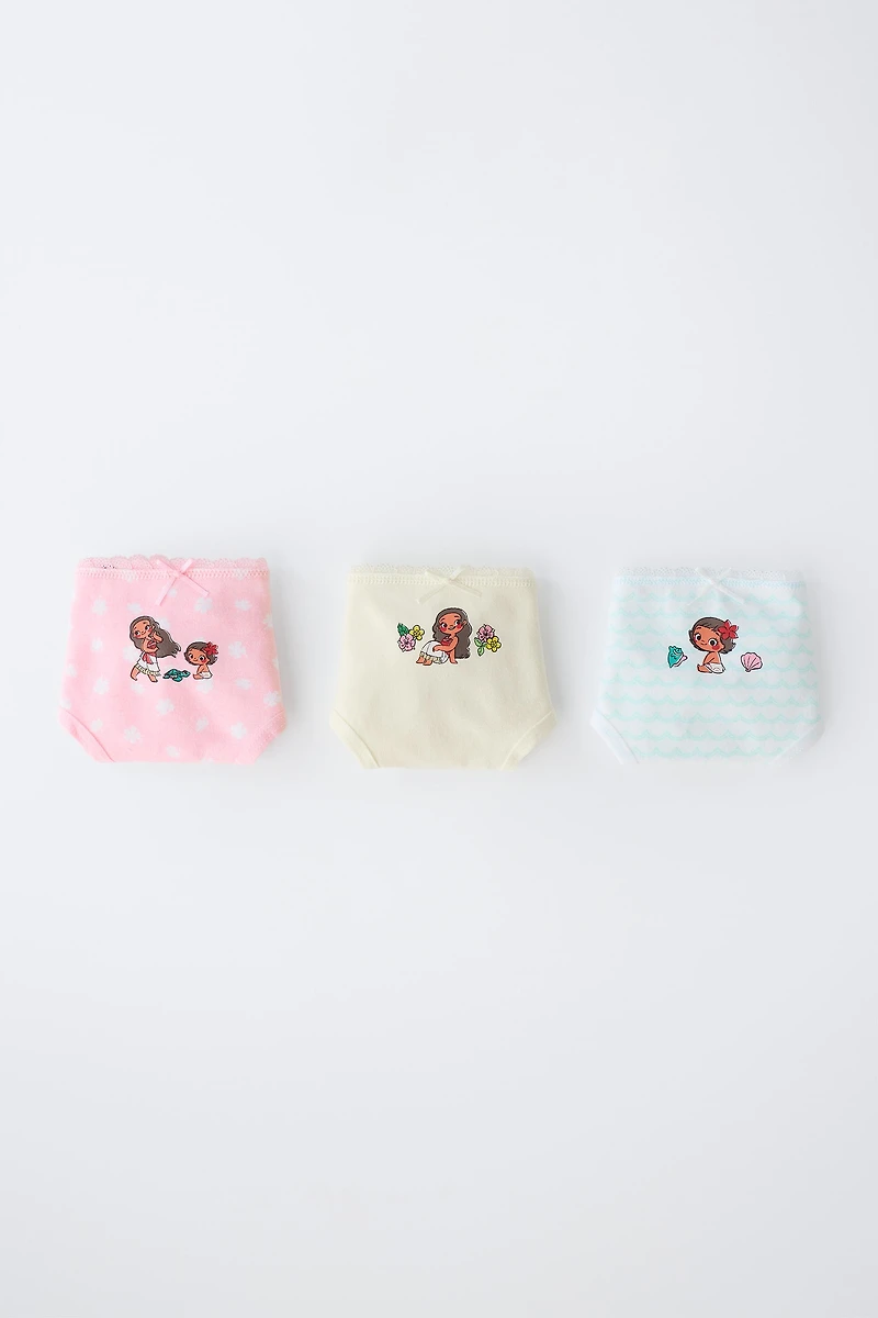 1 1/2-6 YEARS / THREE-PACK VAIANA © DISNEY UNDERWEAR