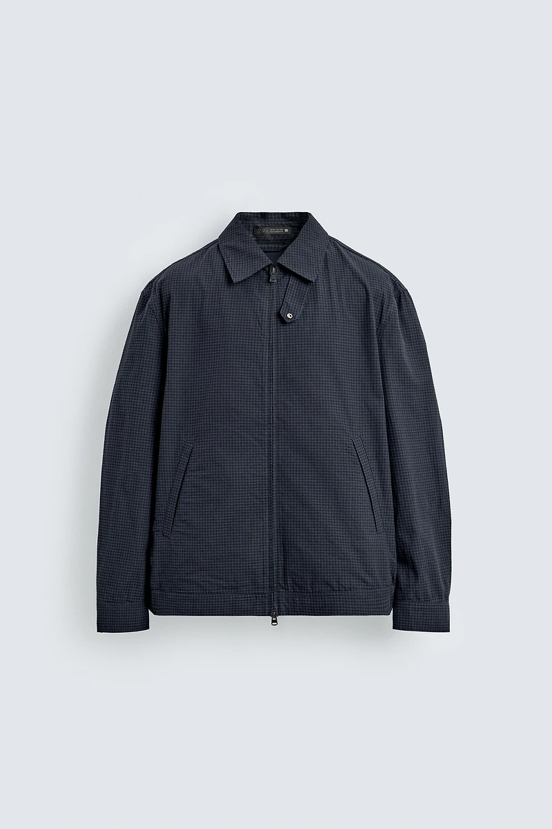 BLOUSON REGULAR FIT À CARREAUX