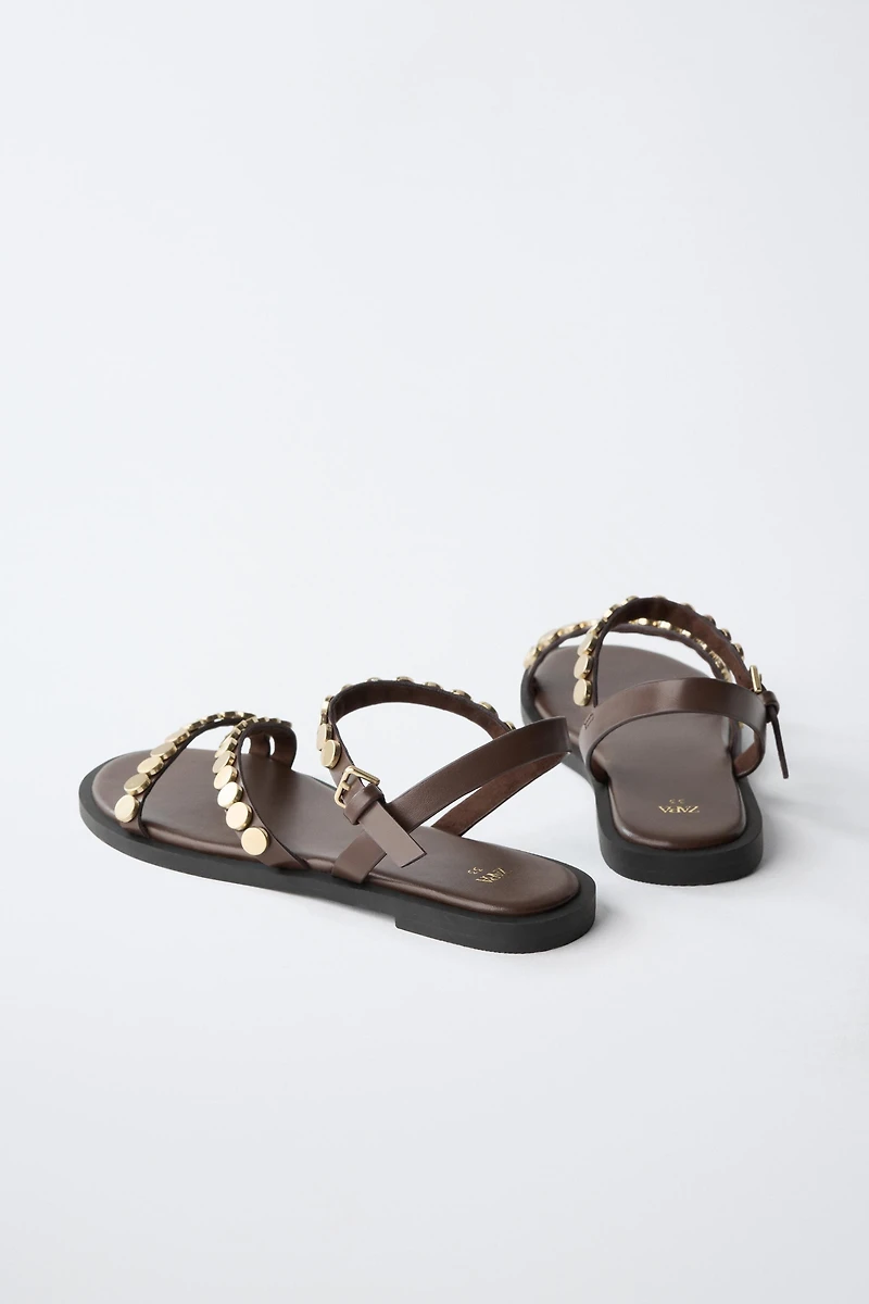 STUDDED SANDALS