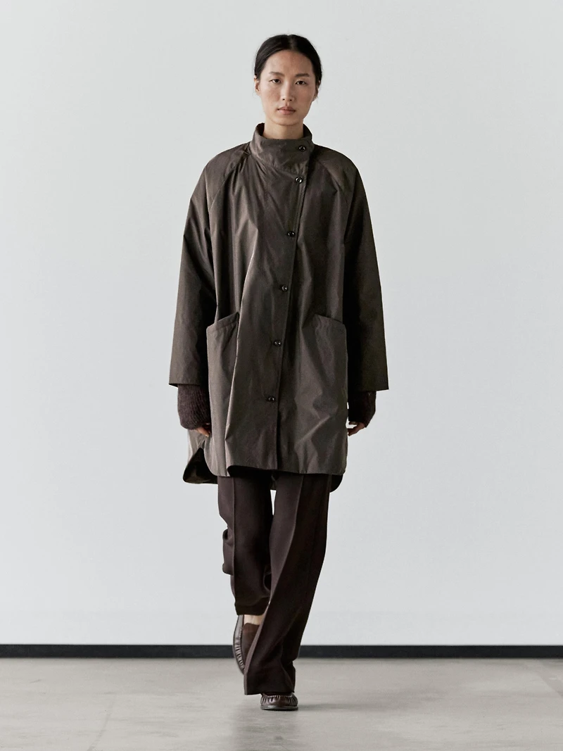 Veste longue matelassée