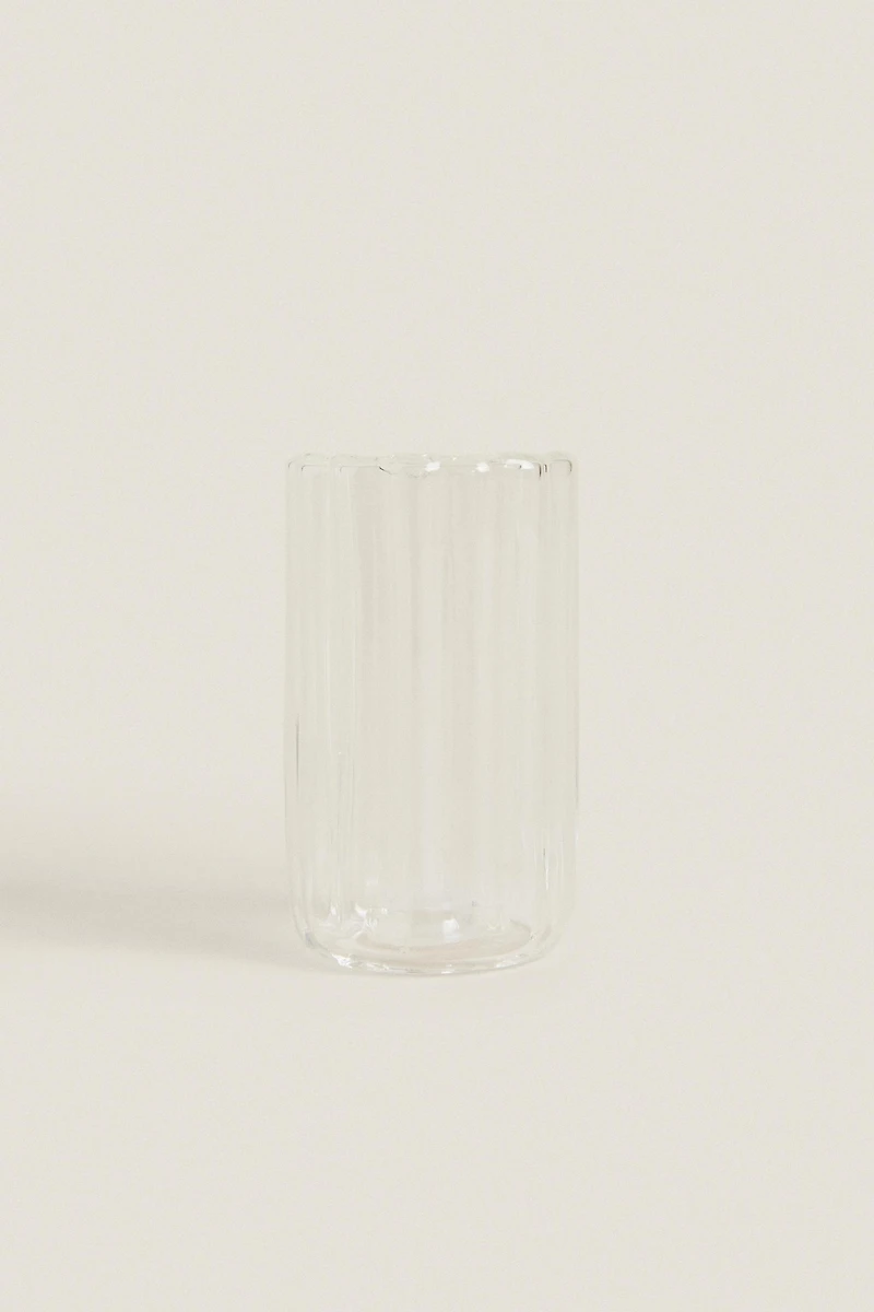 BOROSILICATE GLASS SALT SHAKER