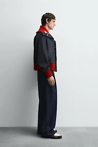 WIDE-LEG DENIM TROUSERS HARRY LAMBERT FOR ZARA X DISNEY