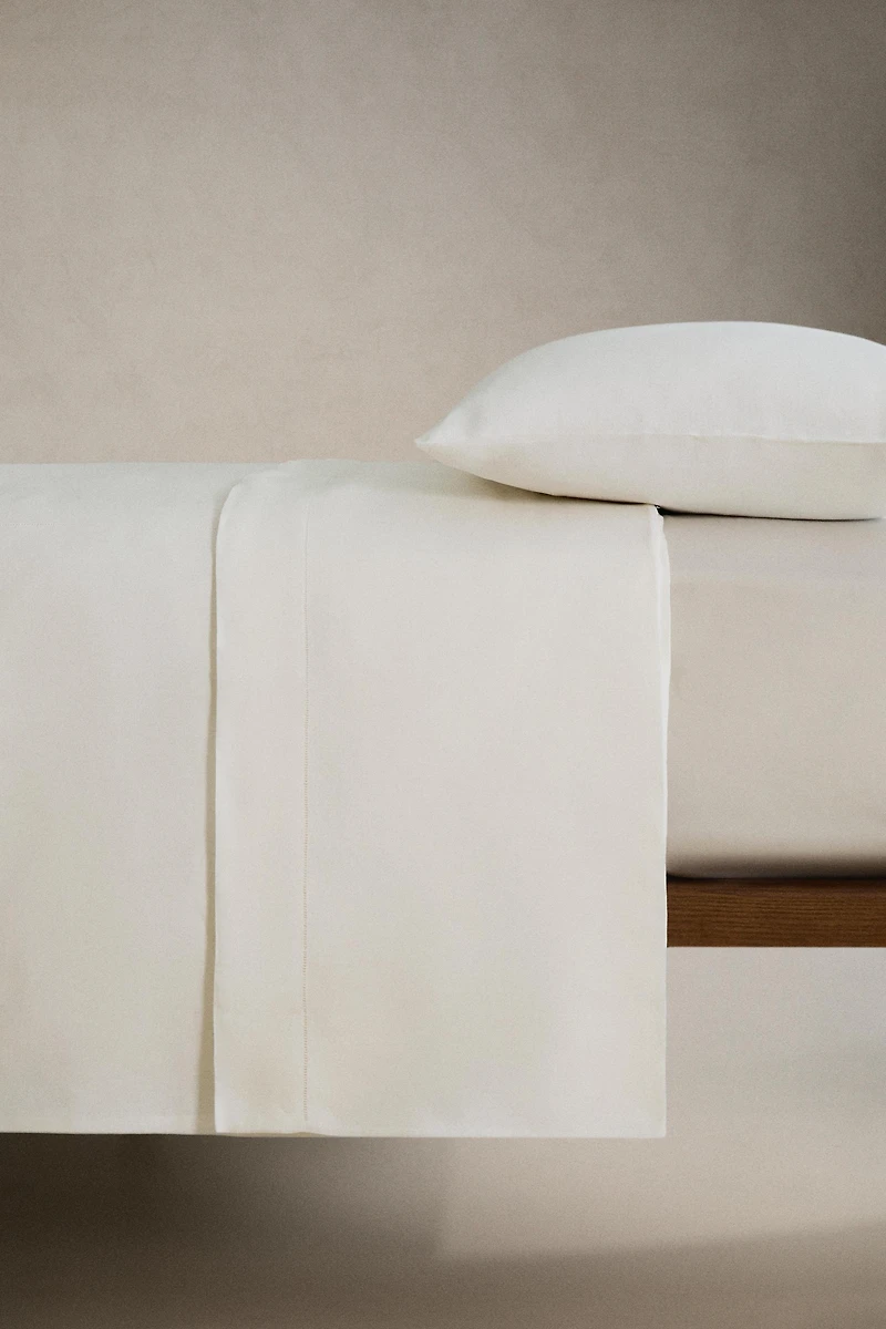 LINEN HEMSTITCH DUVET COVER
