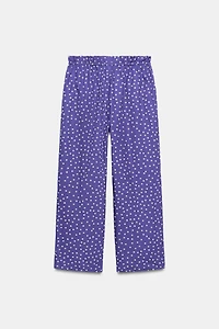PANTALON IMPRIMÉ À POIS ZW COLLECTION