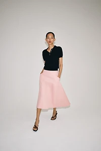 ZW COLLECTION FLOWY MIDI SKIRT