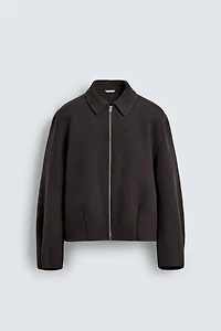 BOXY FIT WOOL JACKET