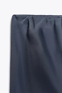 ZW COLLECTION SATIN FLARE PANTS