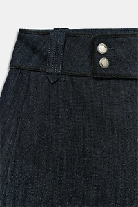 JUPE-PANTALON À LISERÉS CONTRASTANTS