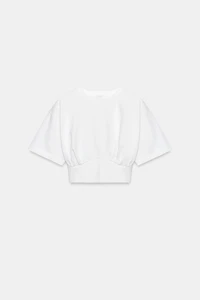 T-SHIRT COURT MANCHES COURTES