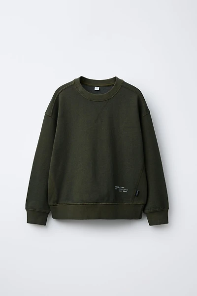 GARMENT DYE SWEATSHIRT