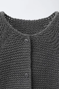 CHUNKY KNIT CARDIGAN