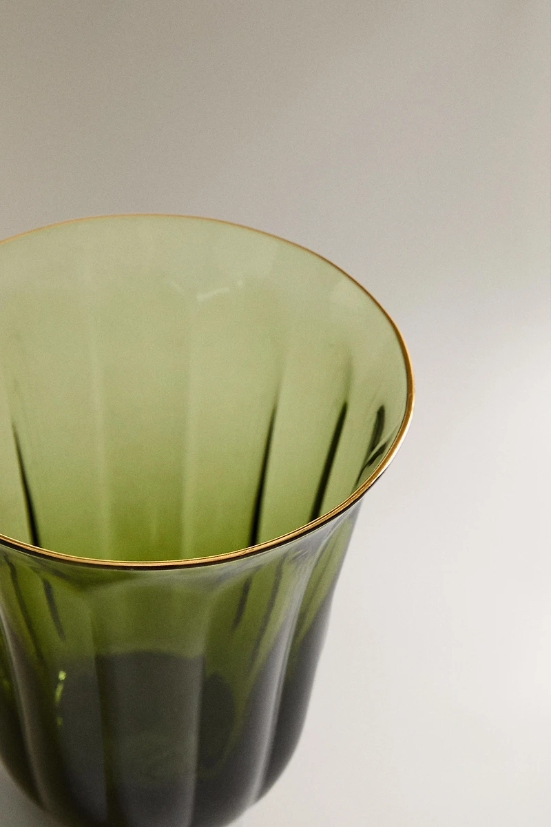 VERRE EN VERRE RELIEF NOËL