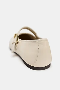 SOFT LEATHER BALLET FLATS