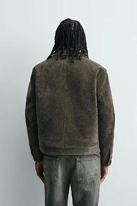 CORDUROY PADDED JACKET