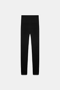 MERINO WOOL SEAMLESS LEGGINGS SKI COLLECTION