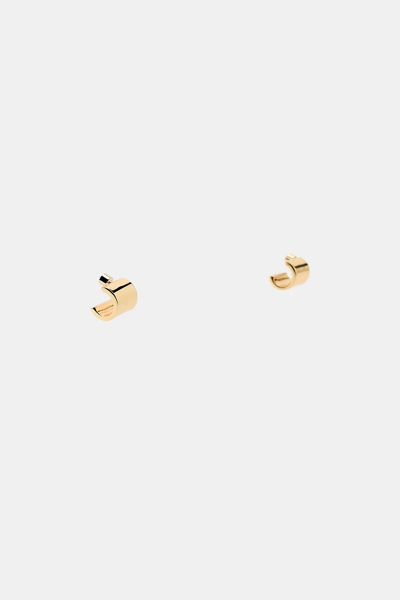 TUBULAR METAL EARRINGS