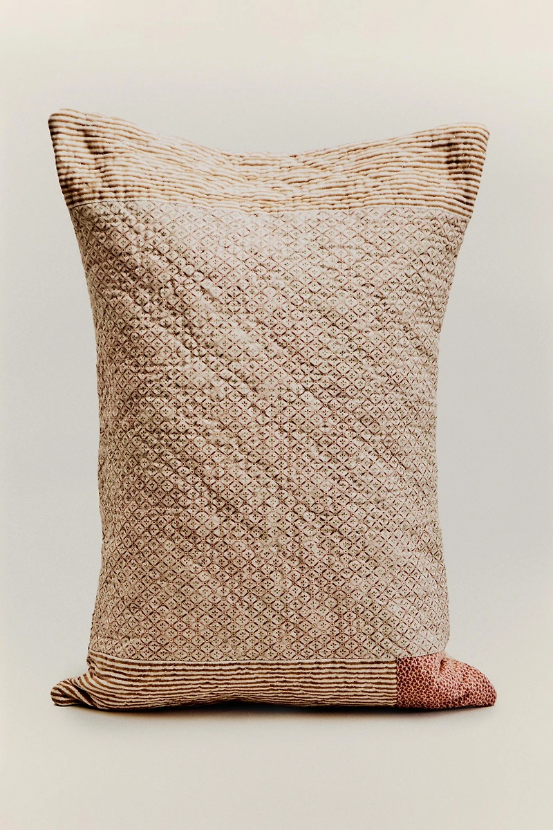 MIXED PRINT THROW PILLOW COVER | KATHARINE POLE