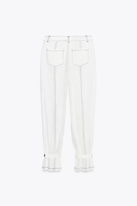 PANTALON SURPIQÛRES CONTRASTE