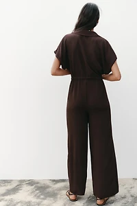 FLOWY POCKET JUMPSUIT