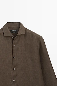 100% linen shirt