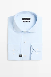Chemise slim à rayures tailoring