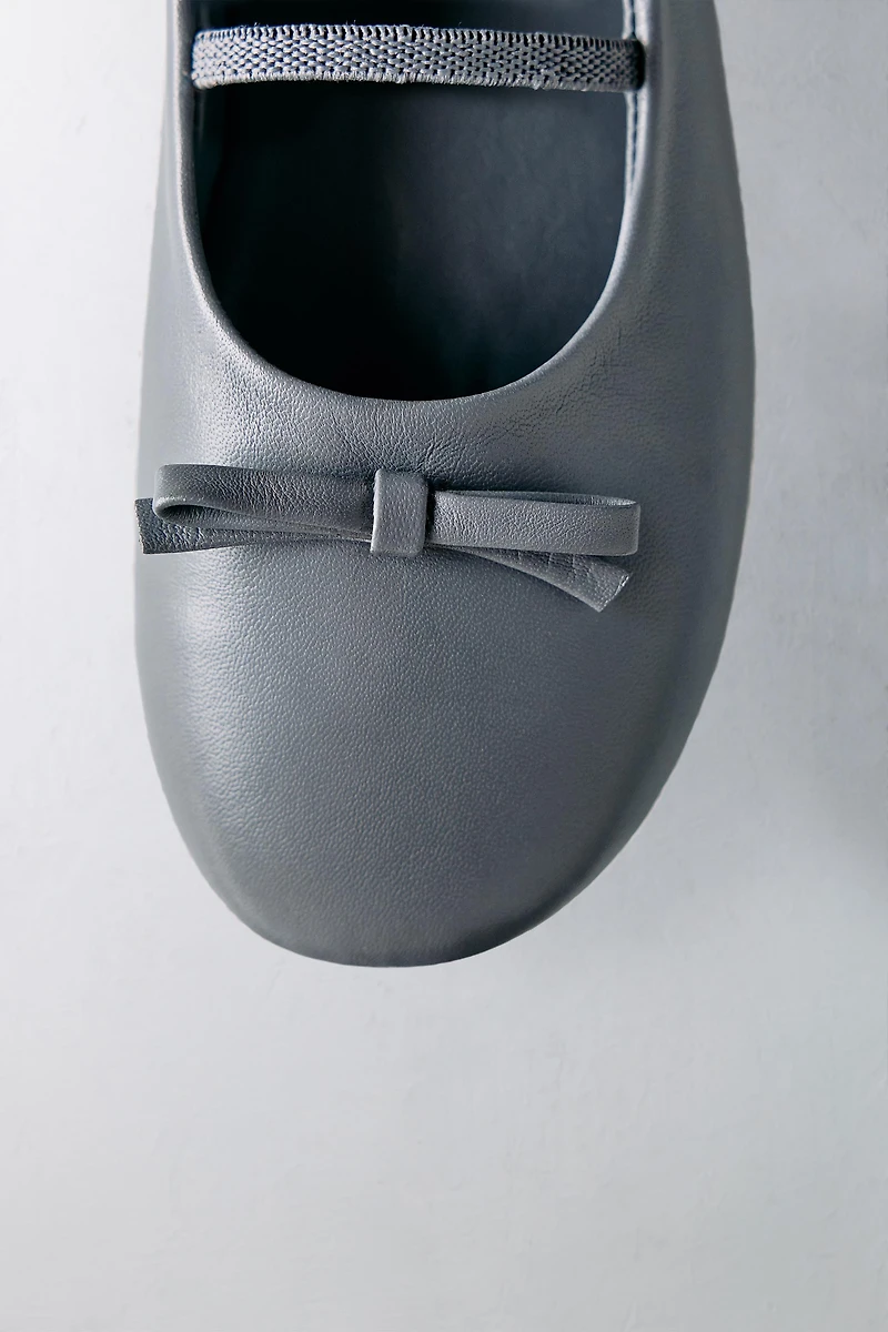 LEATHER BALLET FLATS LIMITED EDITION