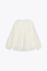 BLOUSE RAYÉE RUSTIQUE