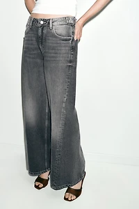 Z1975 WIDE LEG MID-RISE SEAM JEANS