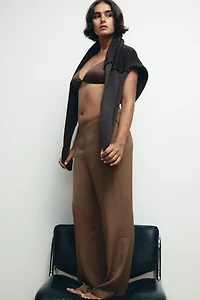 100% SILK PANTS