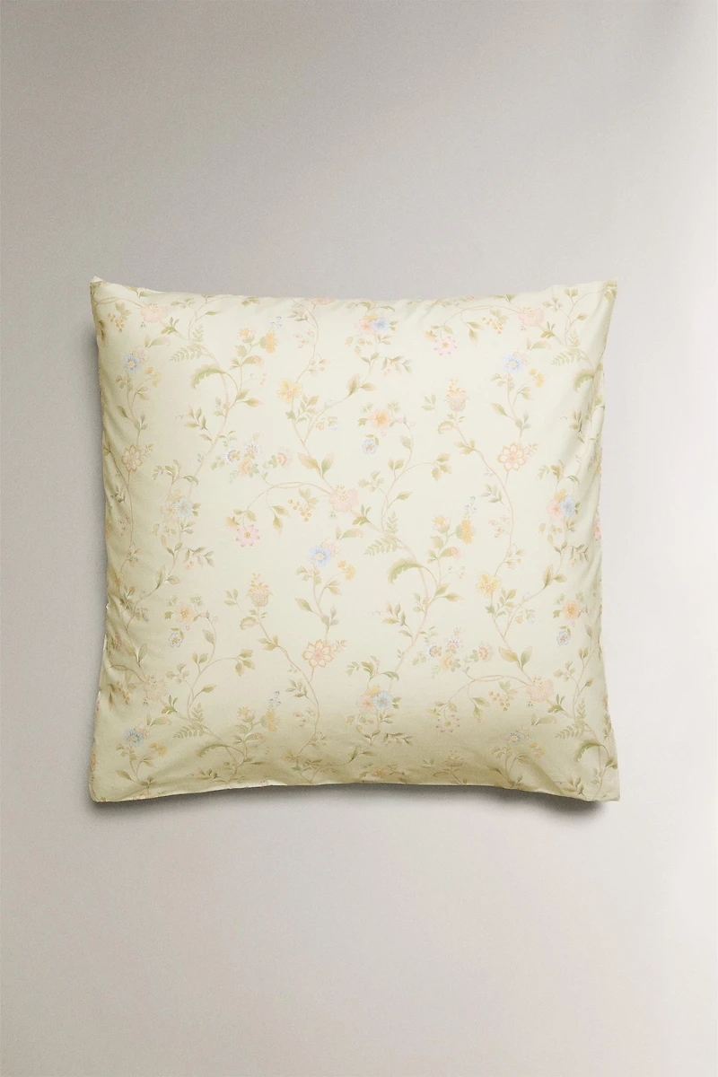 TAIE D’OREILLER IMPRIMÉ FLORAL