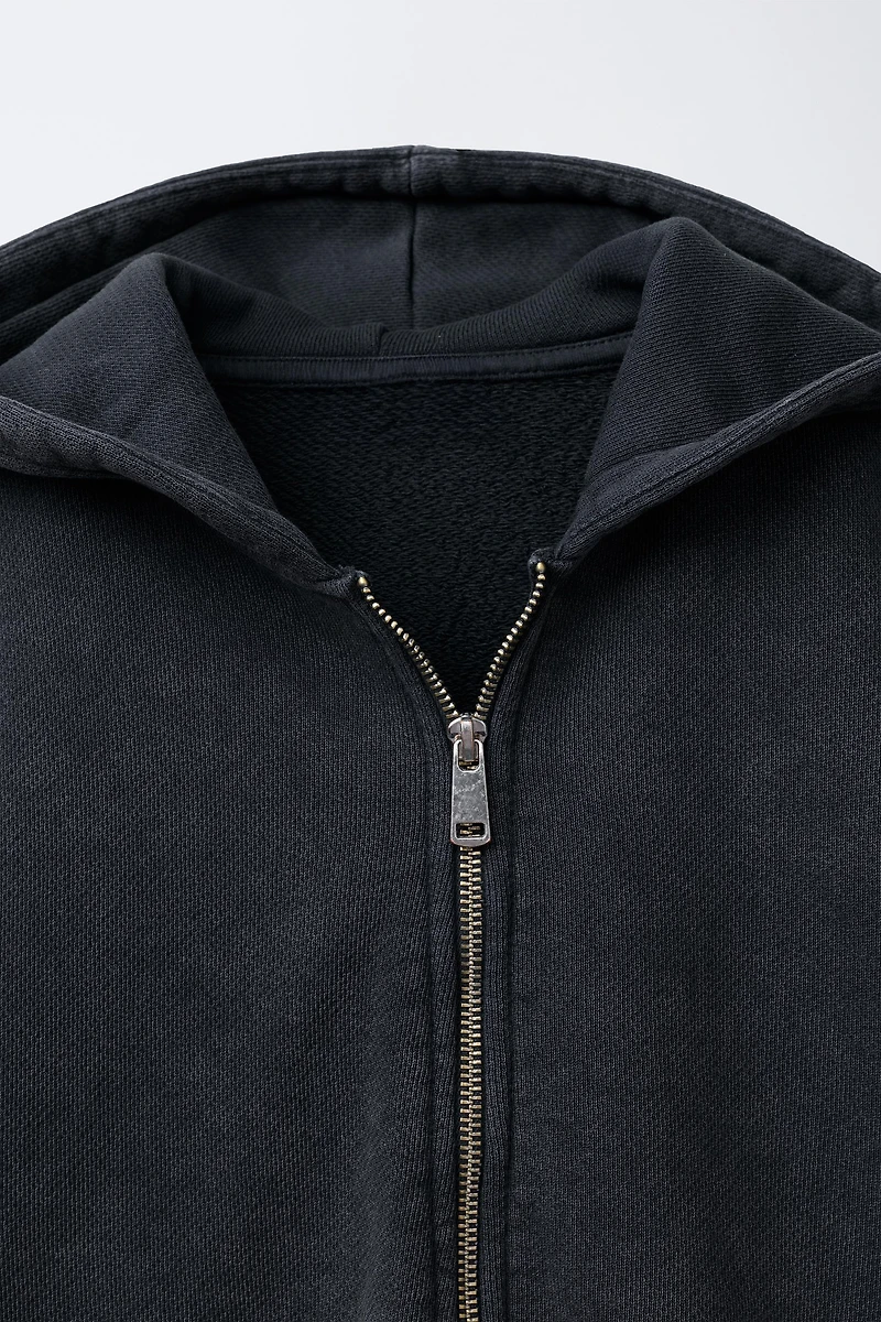 GARMENT DYE SWEATSHIRT