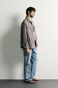 LIGHTWEIGHT POCKET OVERSHIRT