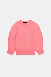 PUFF SLEEVE KNIT JUMPER